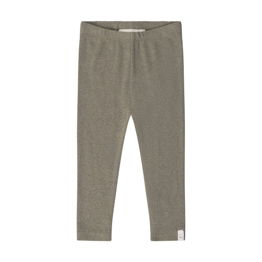 Leggings - Green melange