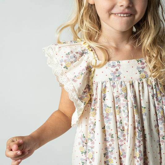 Kjóll - Shell fleur