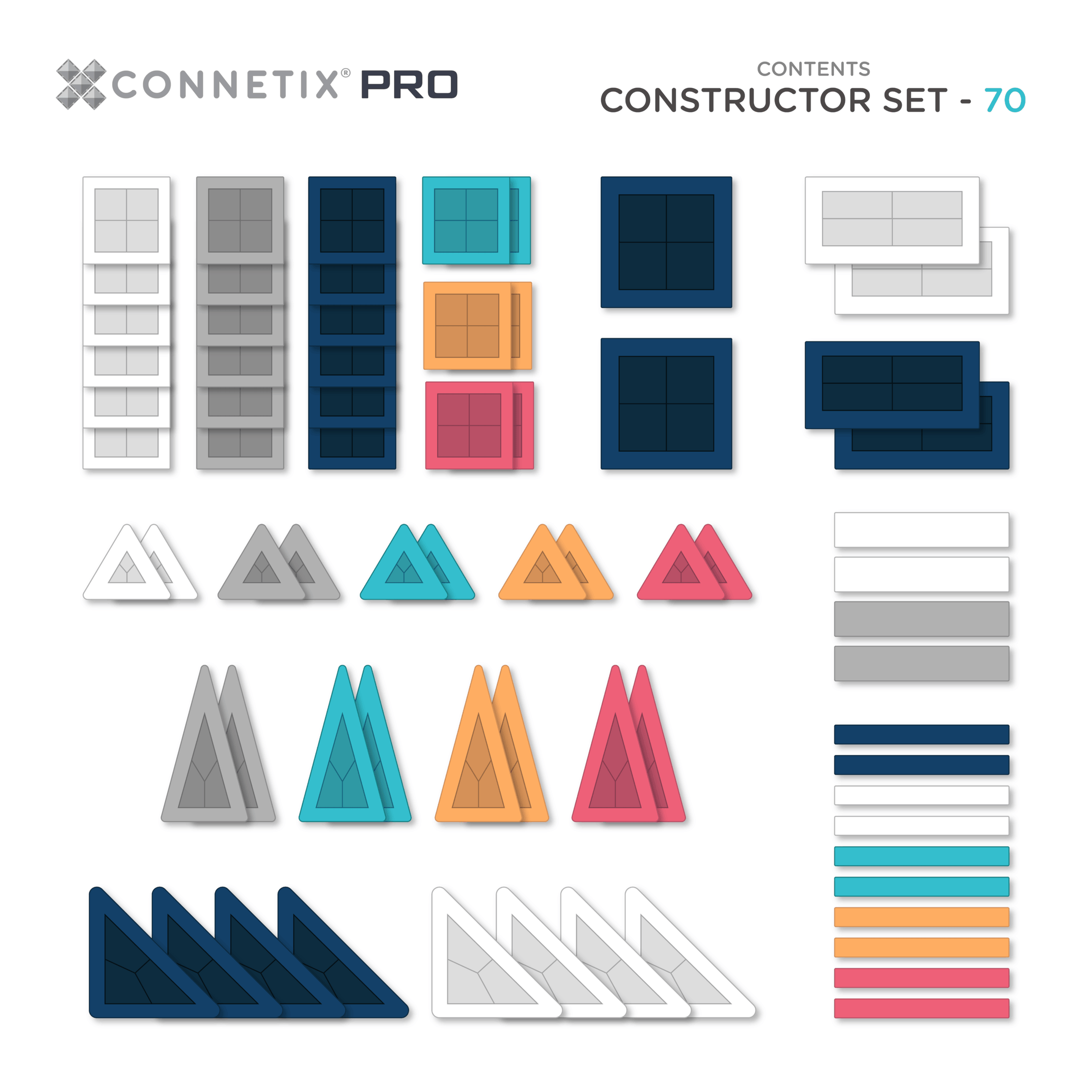 Connetix Pro Pack - 70pc