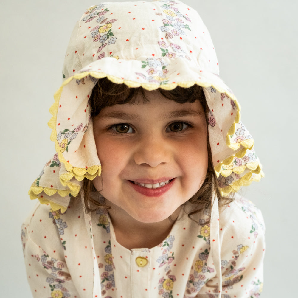 Sumarhattur - Shell fleur