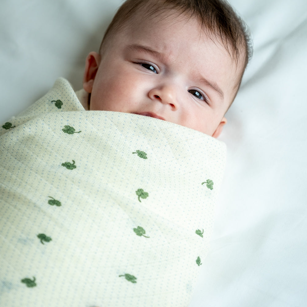 Stór taubleyja (swaddle) - Specks of luck