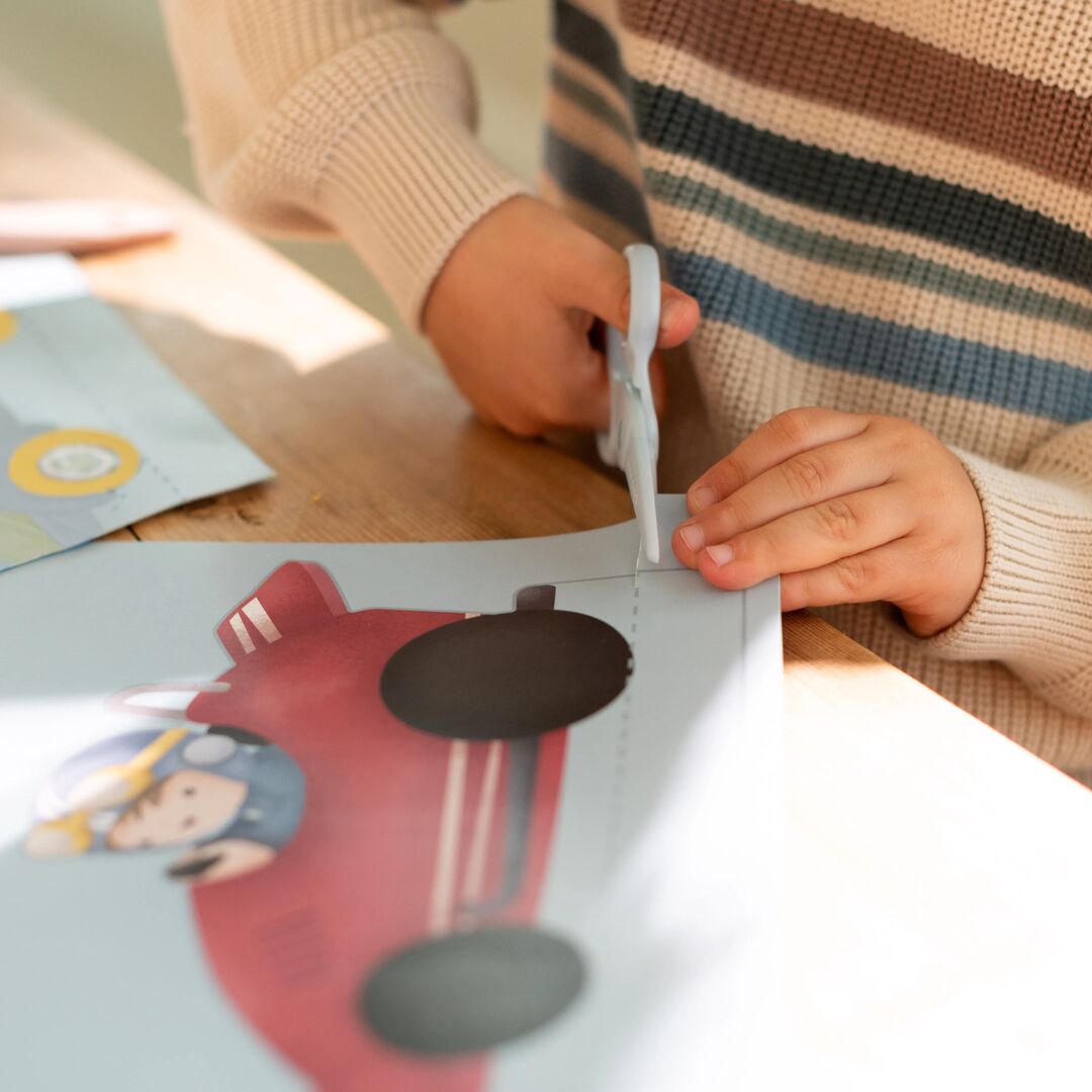 Föndurbók m/skærum - Jim