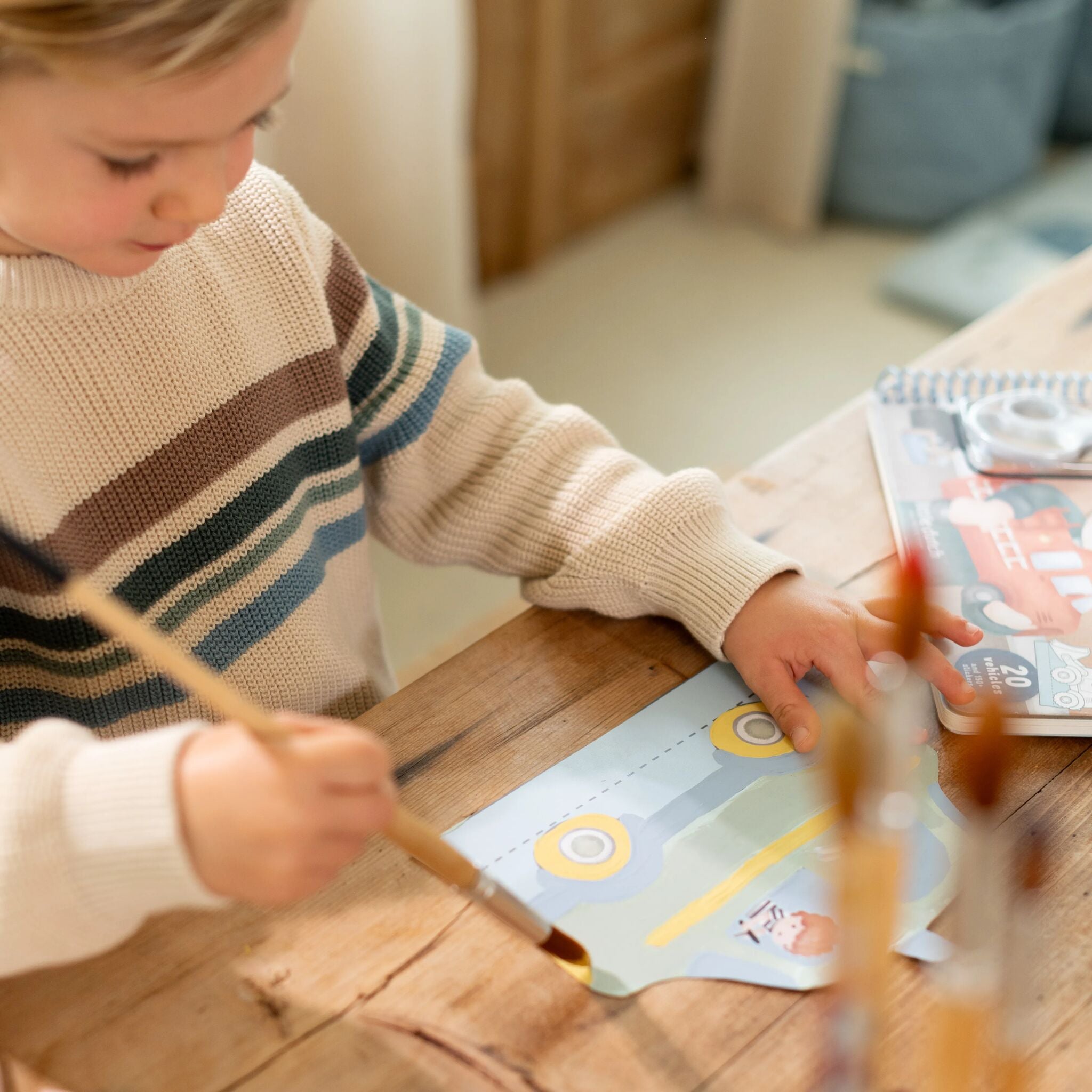 Föndurbók m/skærum - Jim