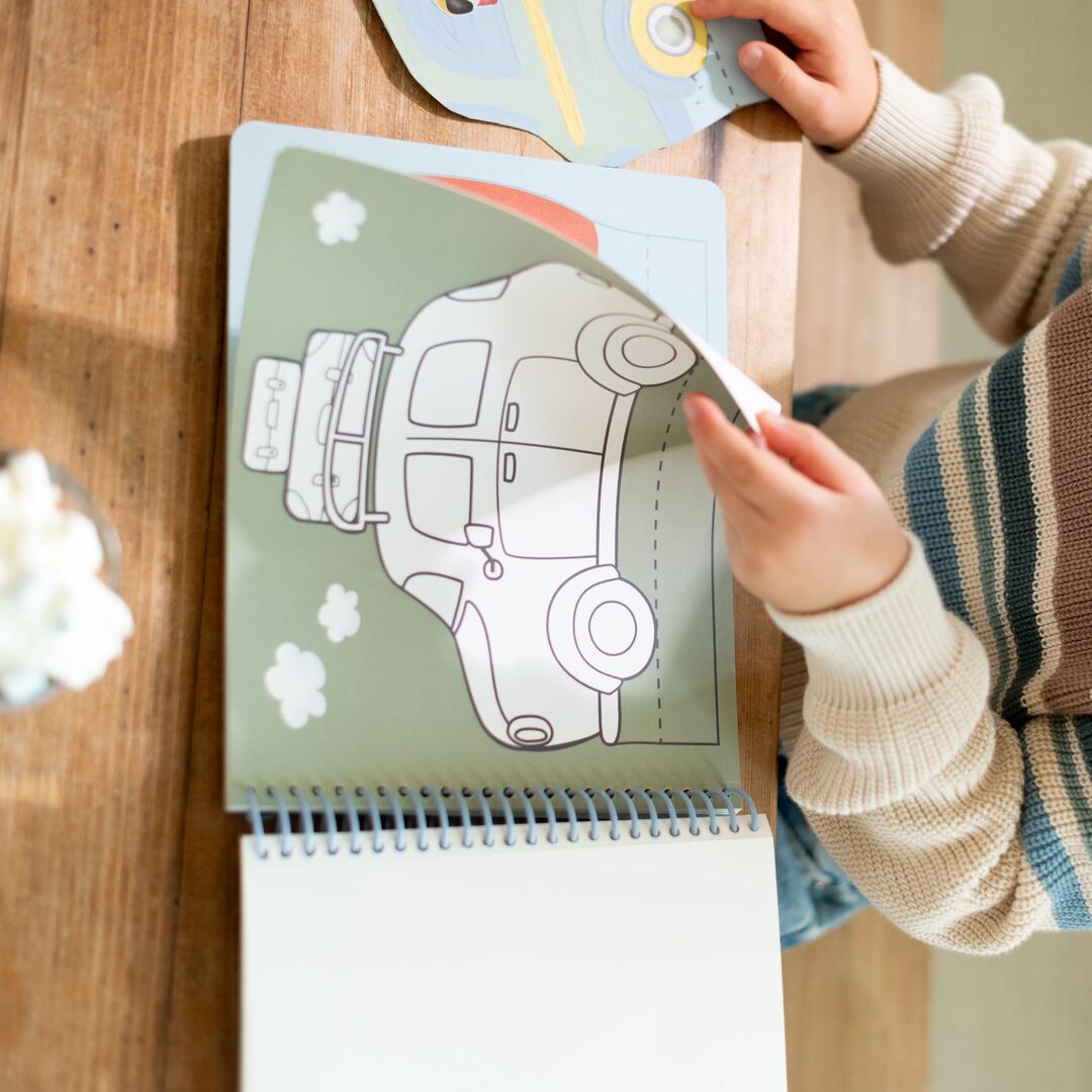 Föndurbók m/skærum - Jim