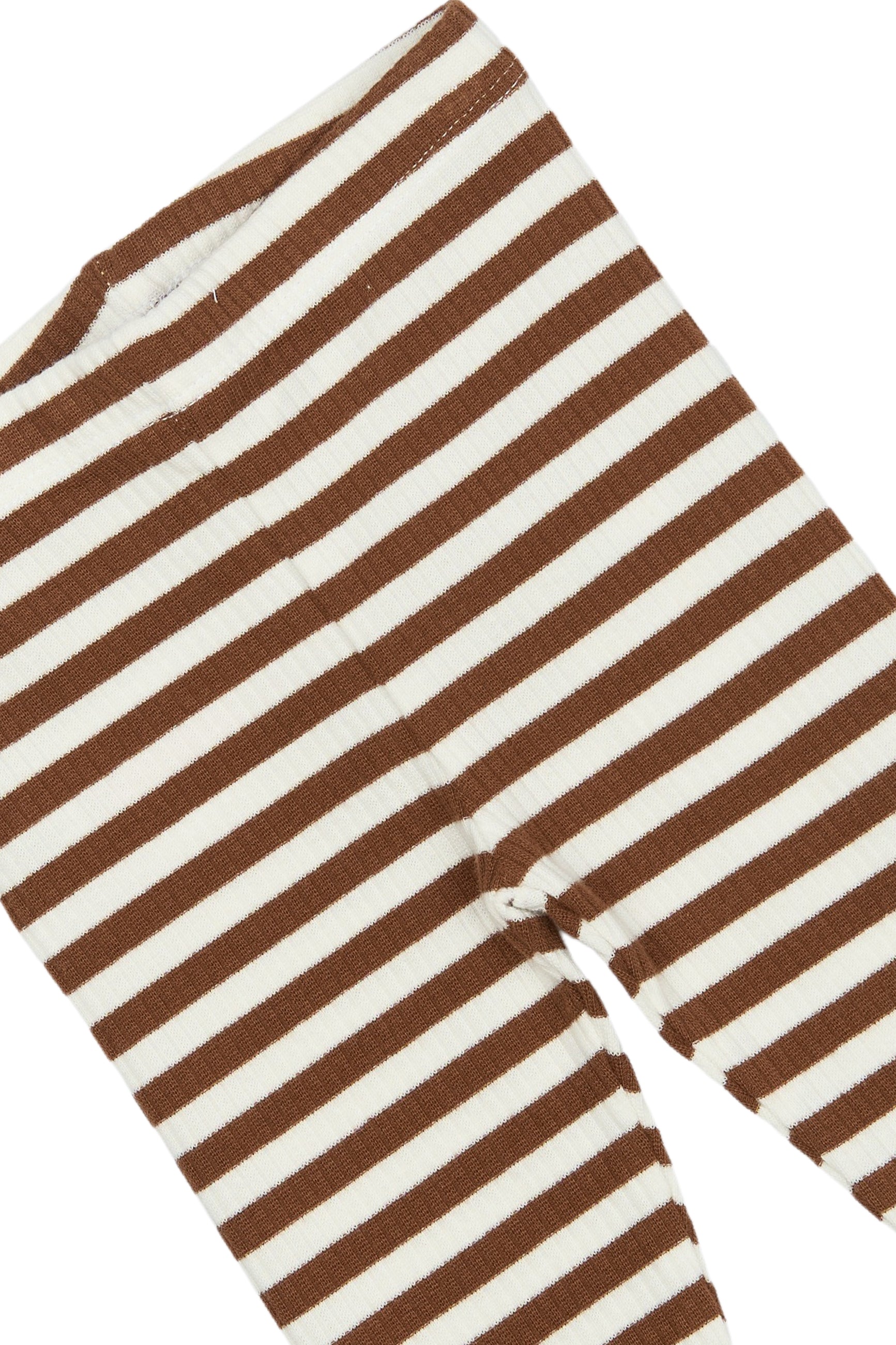 Leggings Rib - Toffee Striped