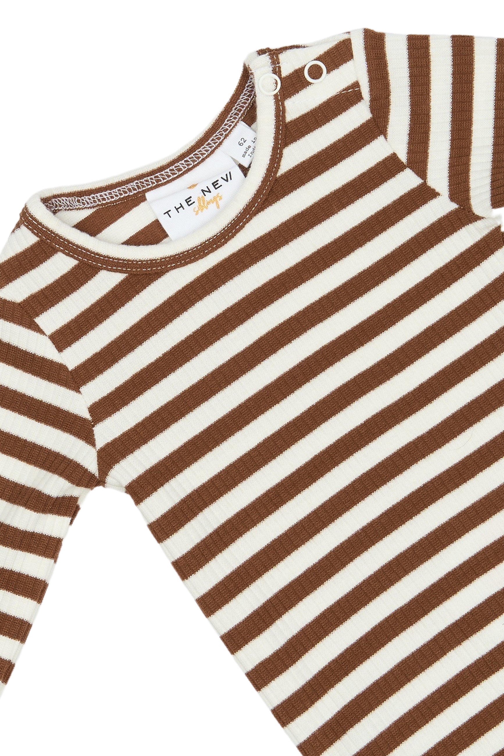 Samfella Rib - Toffee Striped