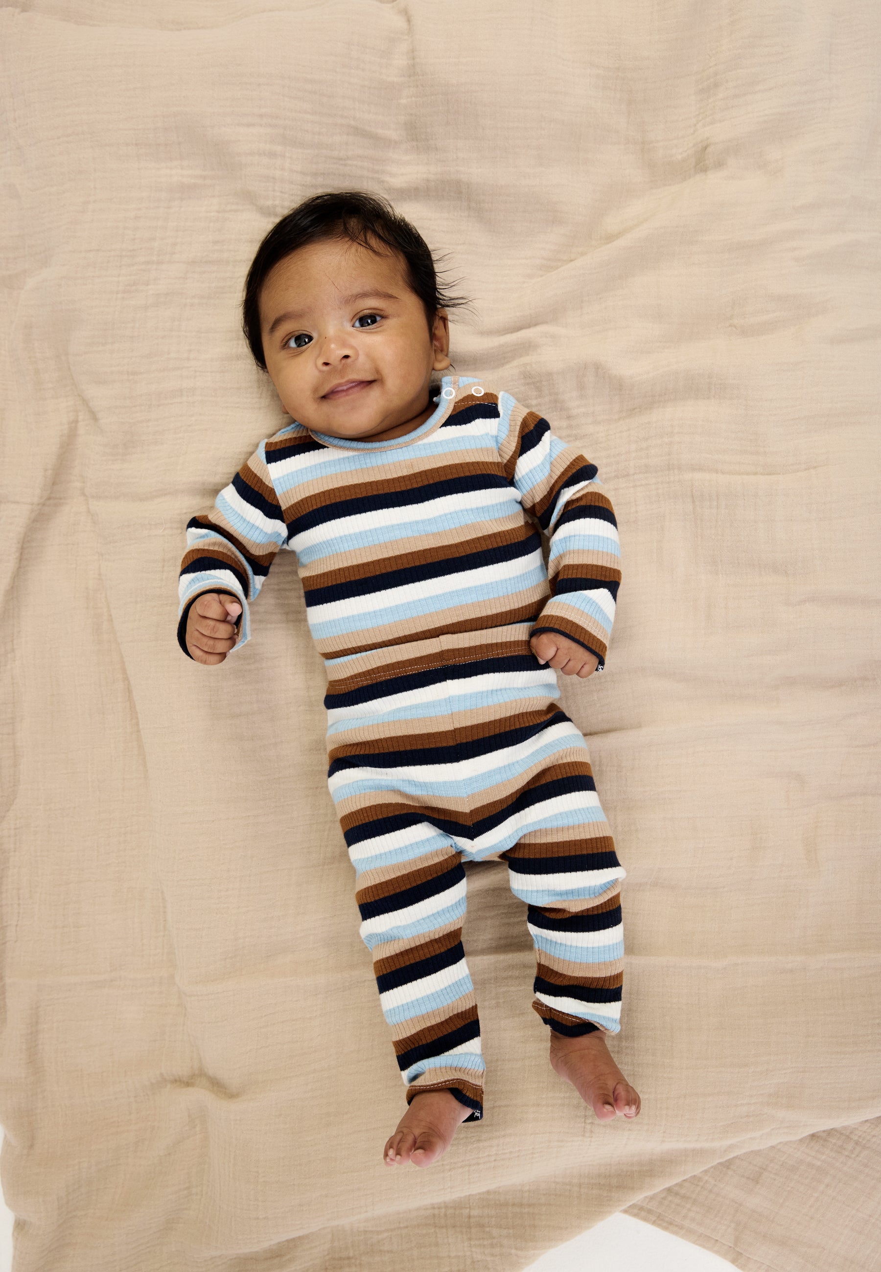 Samfella Park - Powder Blue Striped