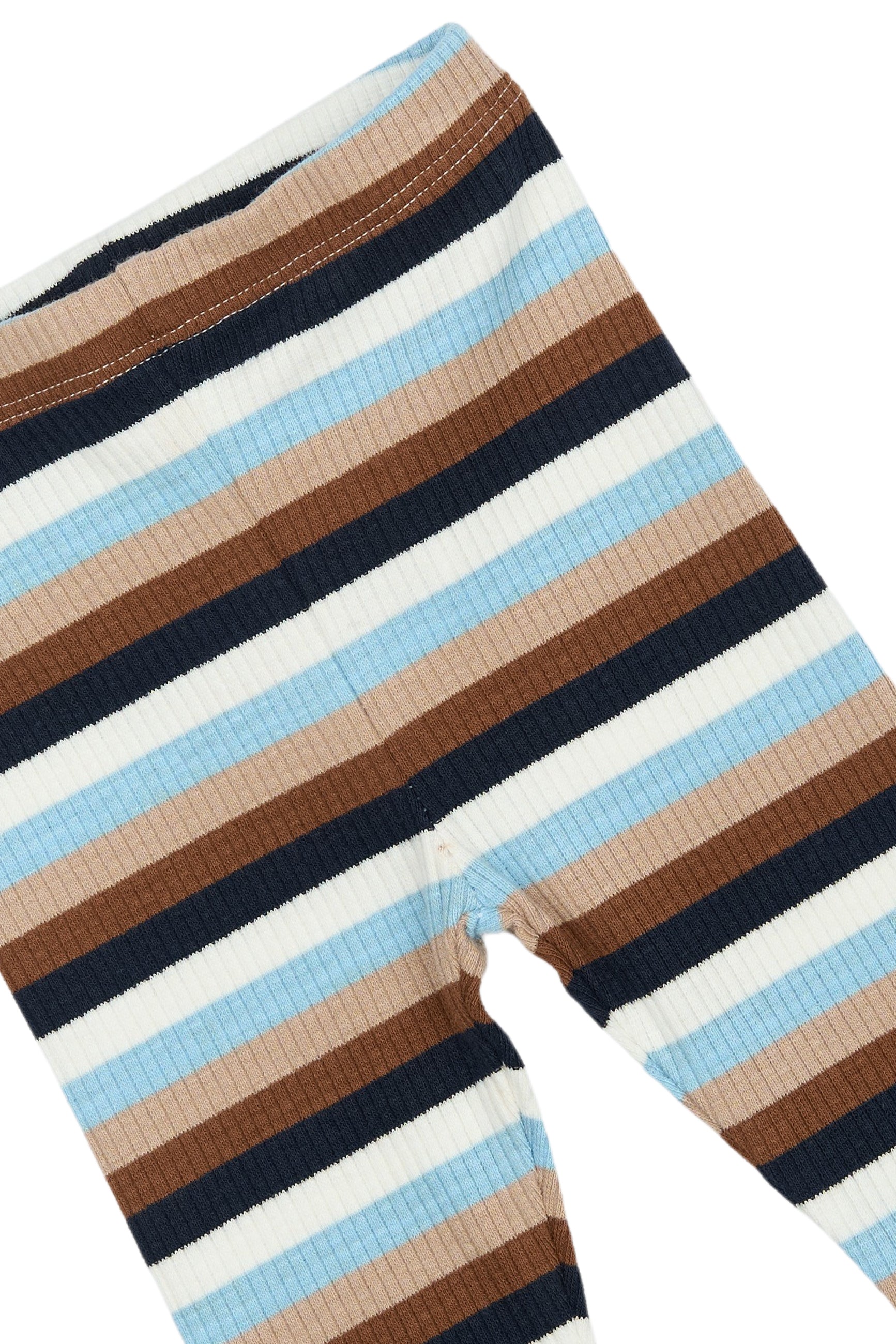 Leggings Park - Powder Blue Striped