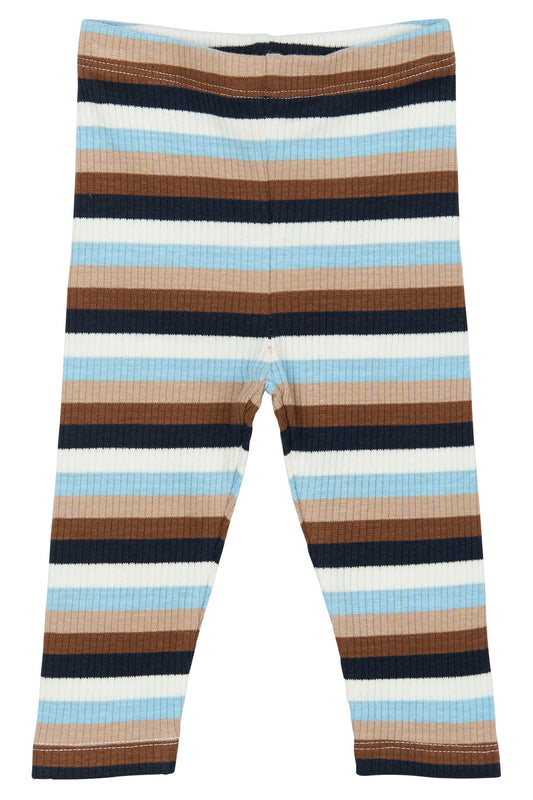 Leggings Park - Powder Blue Striped