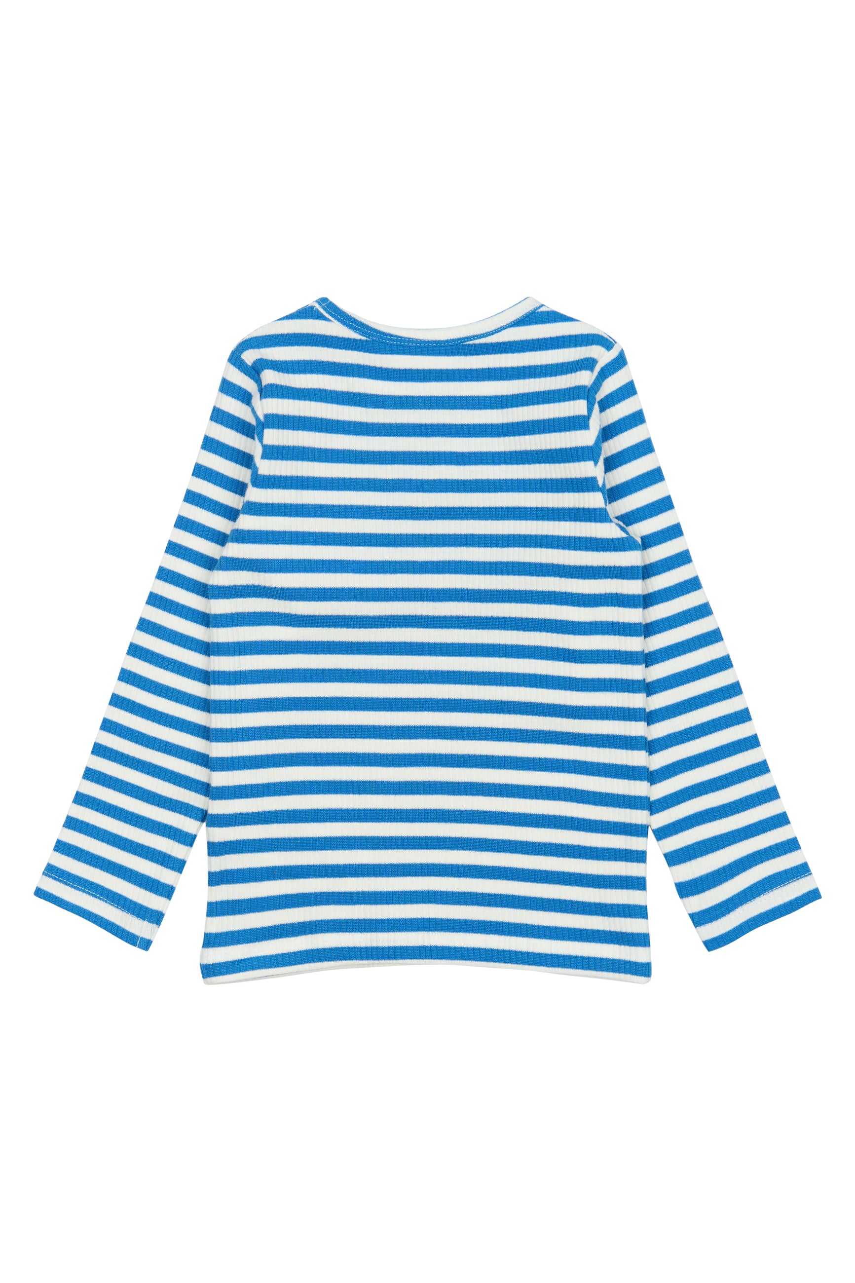 Bolur Rib Tee - Campanula Striped