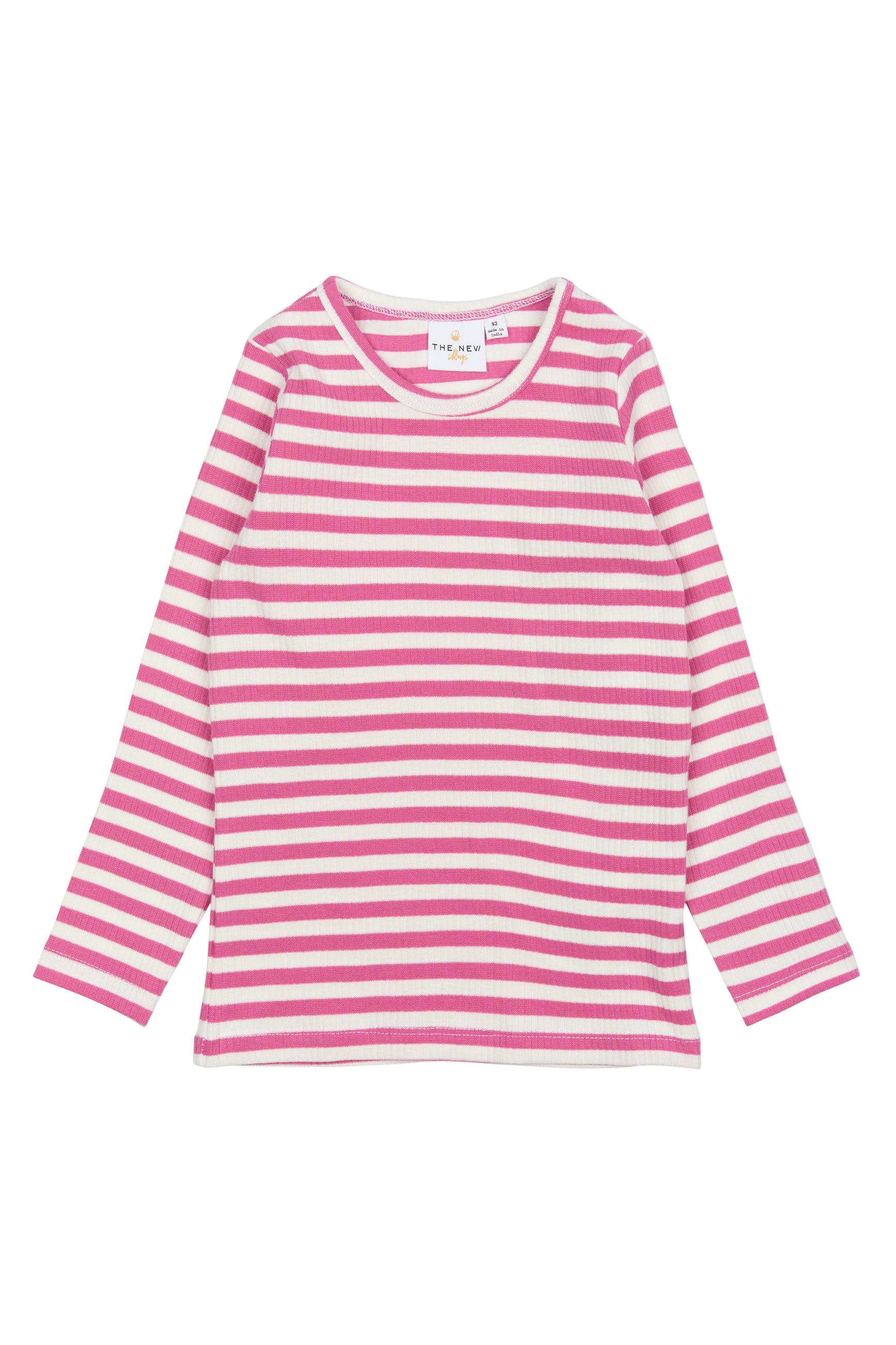 Bolur Rib Tee - Ibis Rose Striped
