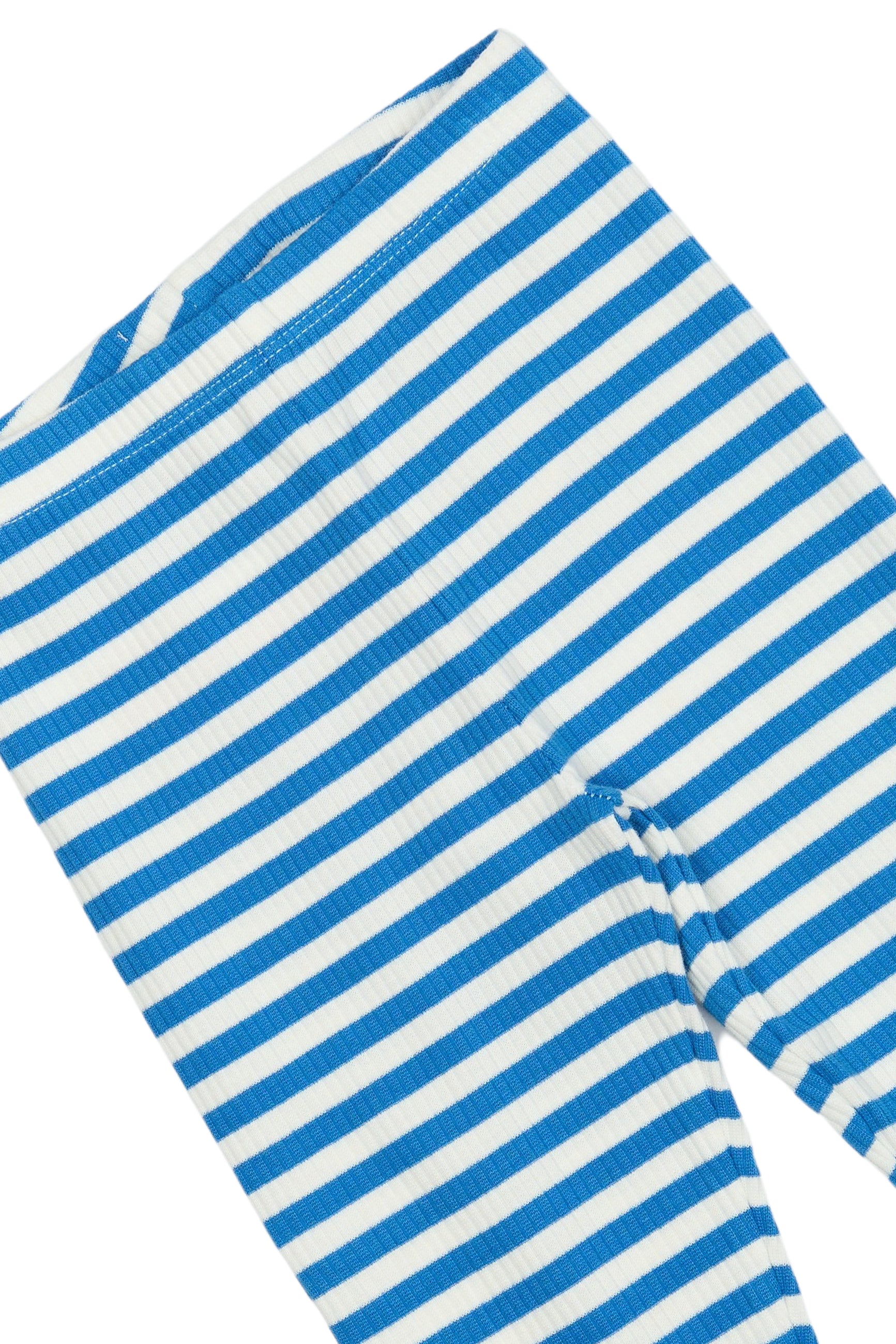 Leggings Rib - Campanula Striped