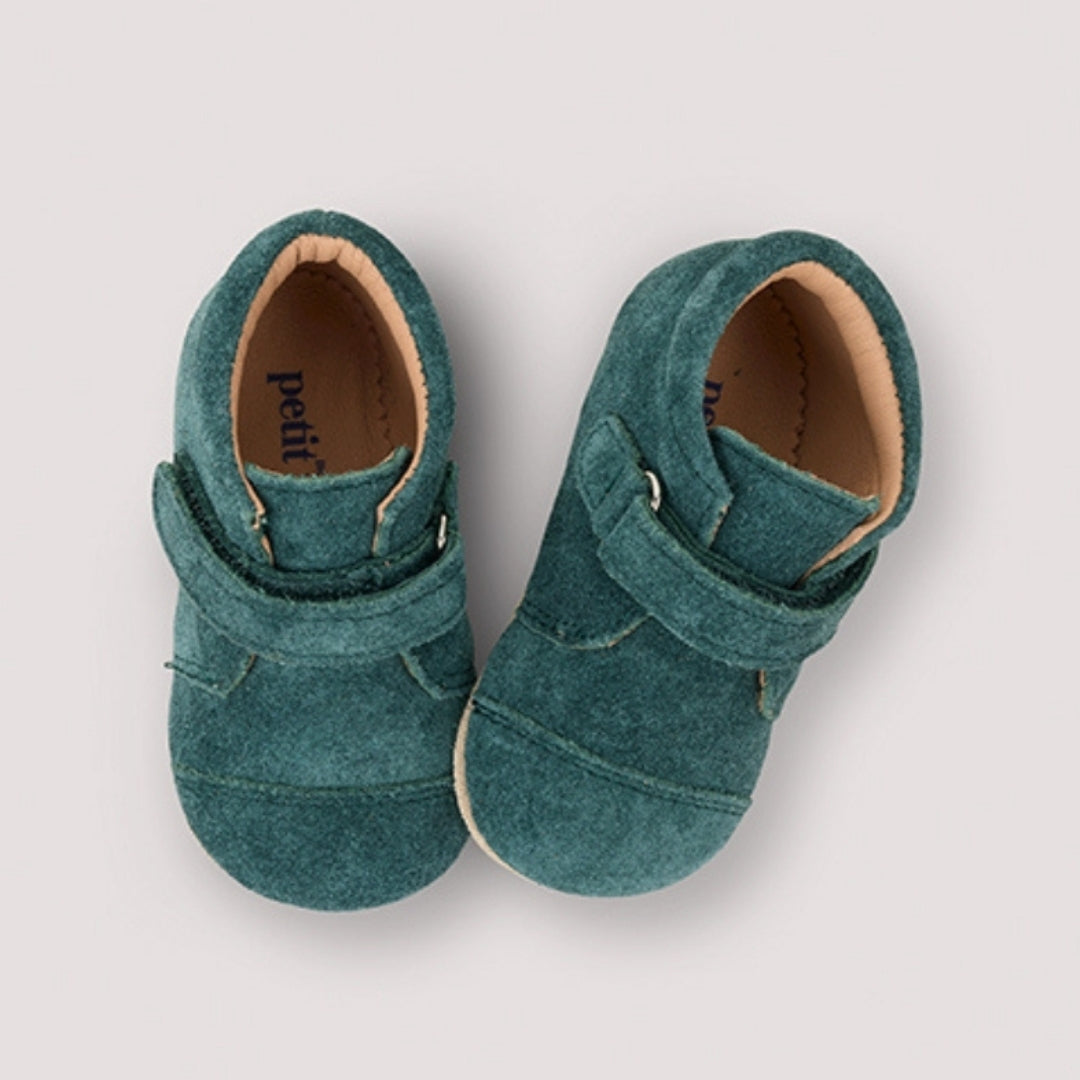 Mjúkskór - Teal Suede