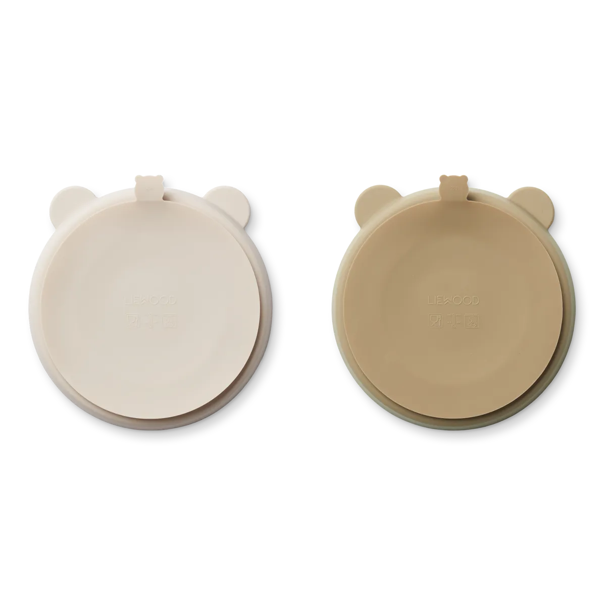 Hólfadiskur m/sogskál 2pk, Stacy - Sandy