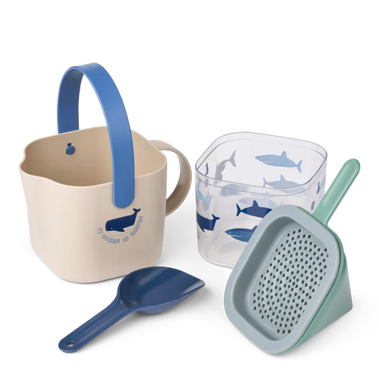 Sandsett - Shark / Dove blue