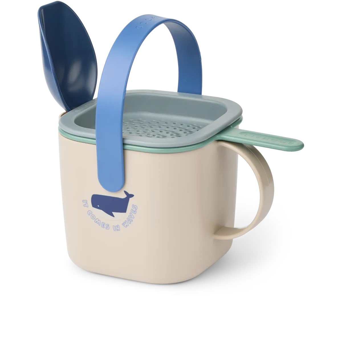 Sandsett - Shark / Dove blue