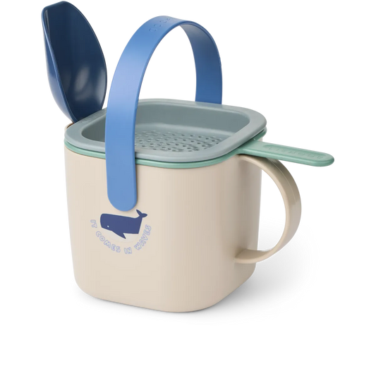 Sandsett - Shark / Dove blue