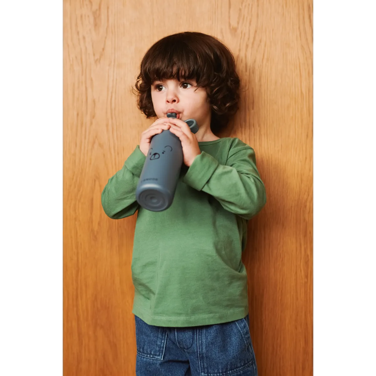 Stálbrúsi, Falk 350ml - Mr bear whale blue