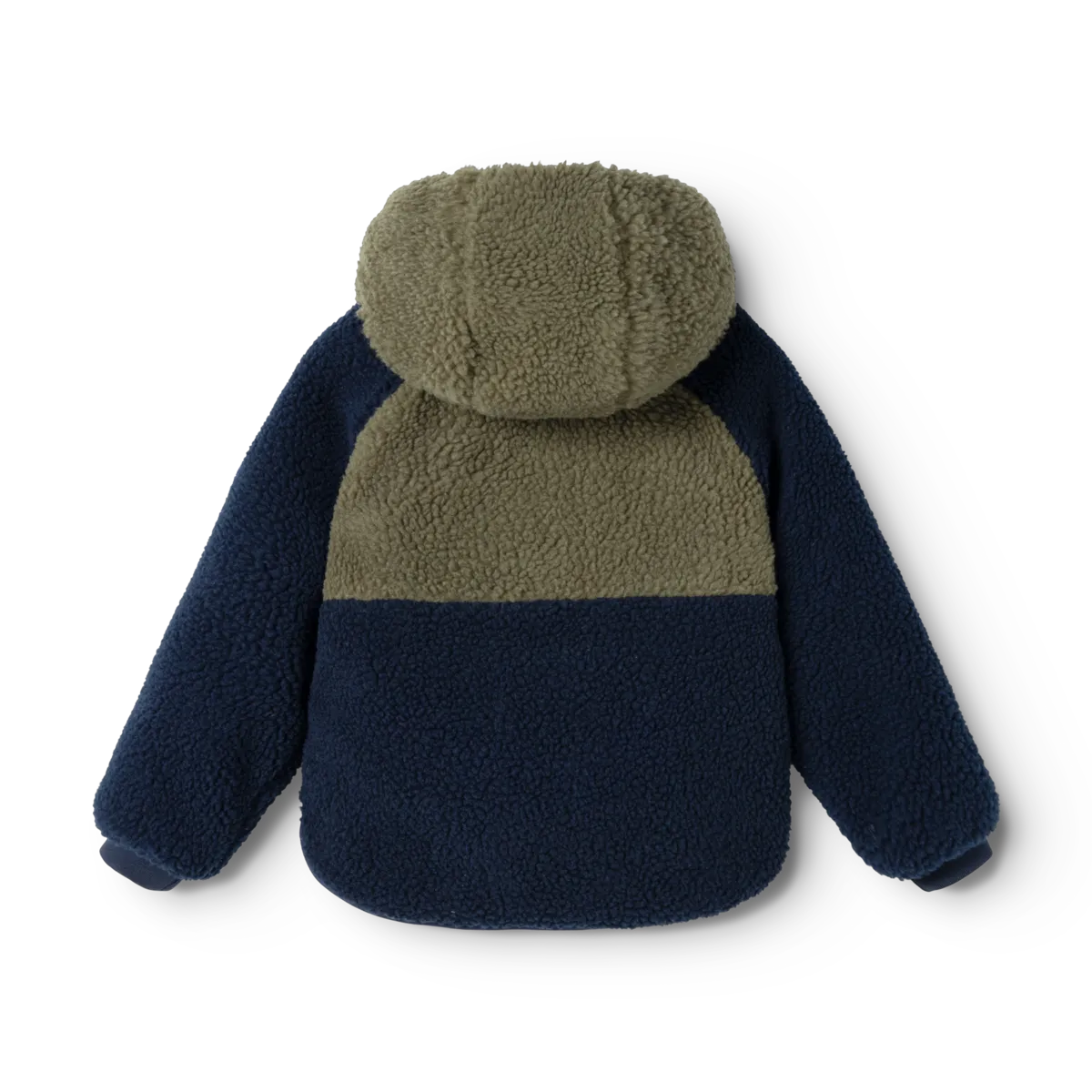 Thermo/flísjakki, Reversible - Army brown