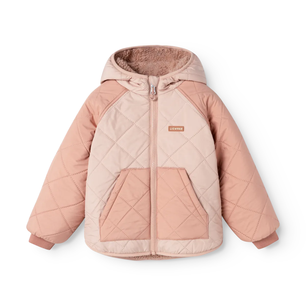 Thermo/flísjakki, Reversible - Pale Tuscany