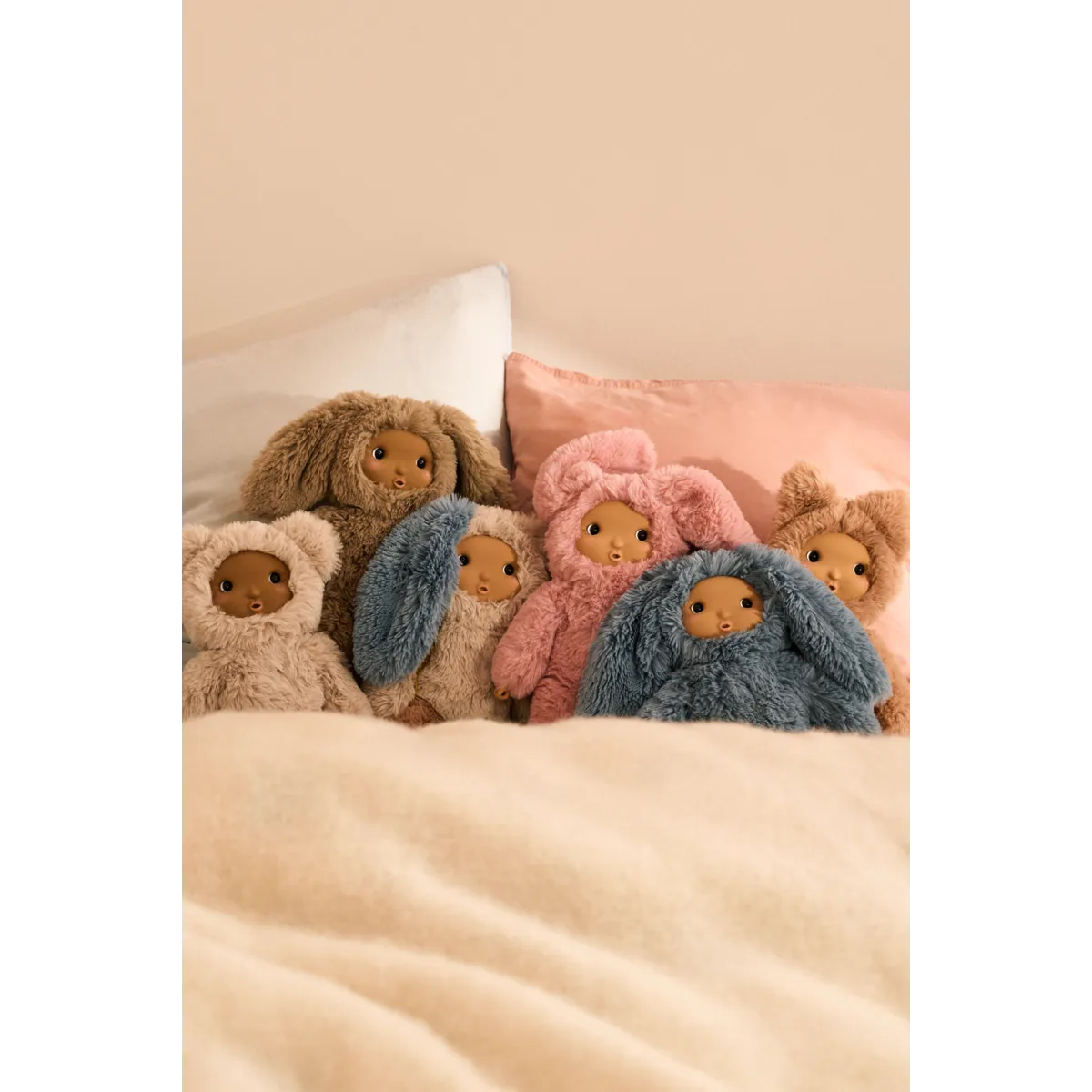 Dúkka, Ryo Plush Doll - Oat