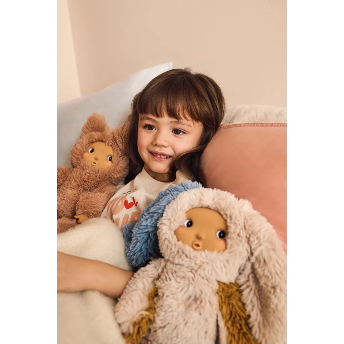 Dúkka, Cleo Plush Doll - Pale Tuscany