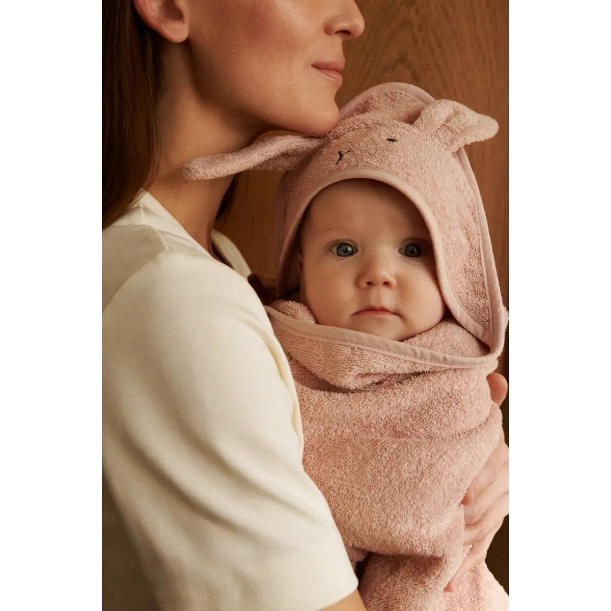 Hettuhandklæði, Rabbit - Rose