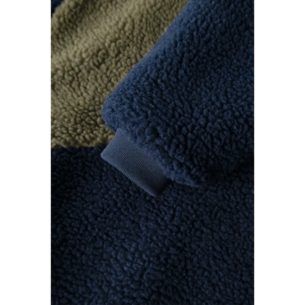 Thermo/flísjakki, Reversible - Army brown