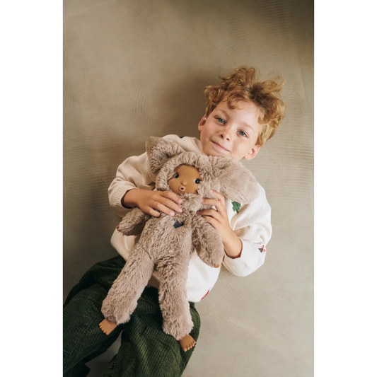 Dúkka, Ryo Plush Doll - Oat