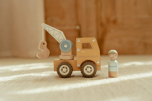 Litlir bílar - Wooden Crane