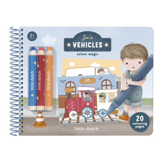 Töfrandi litabók - Jim