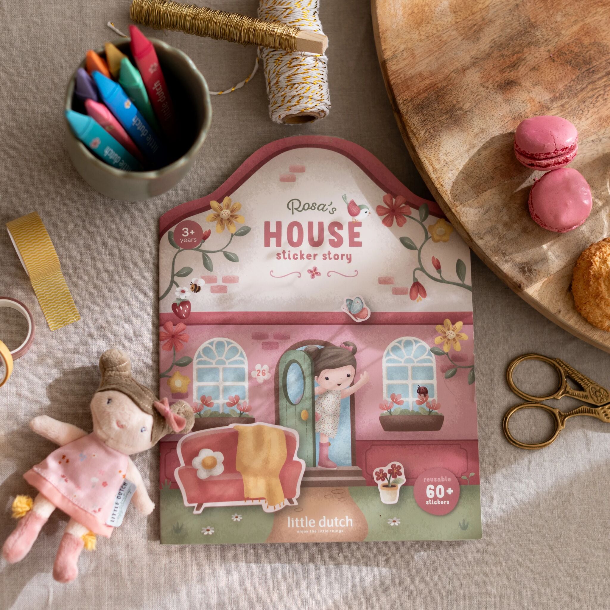 Margnota límmiðar - Rosa