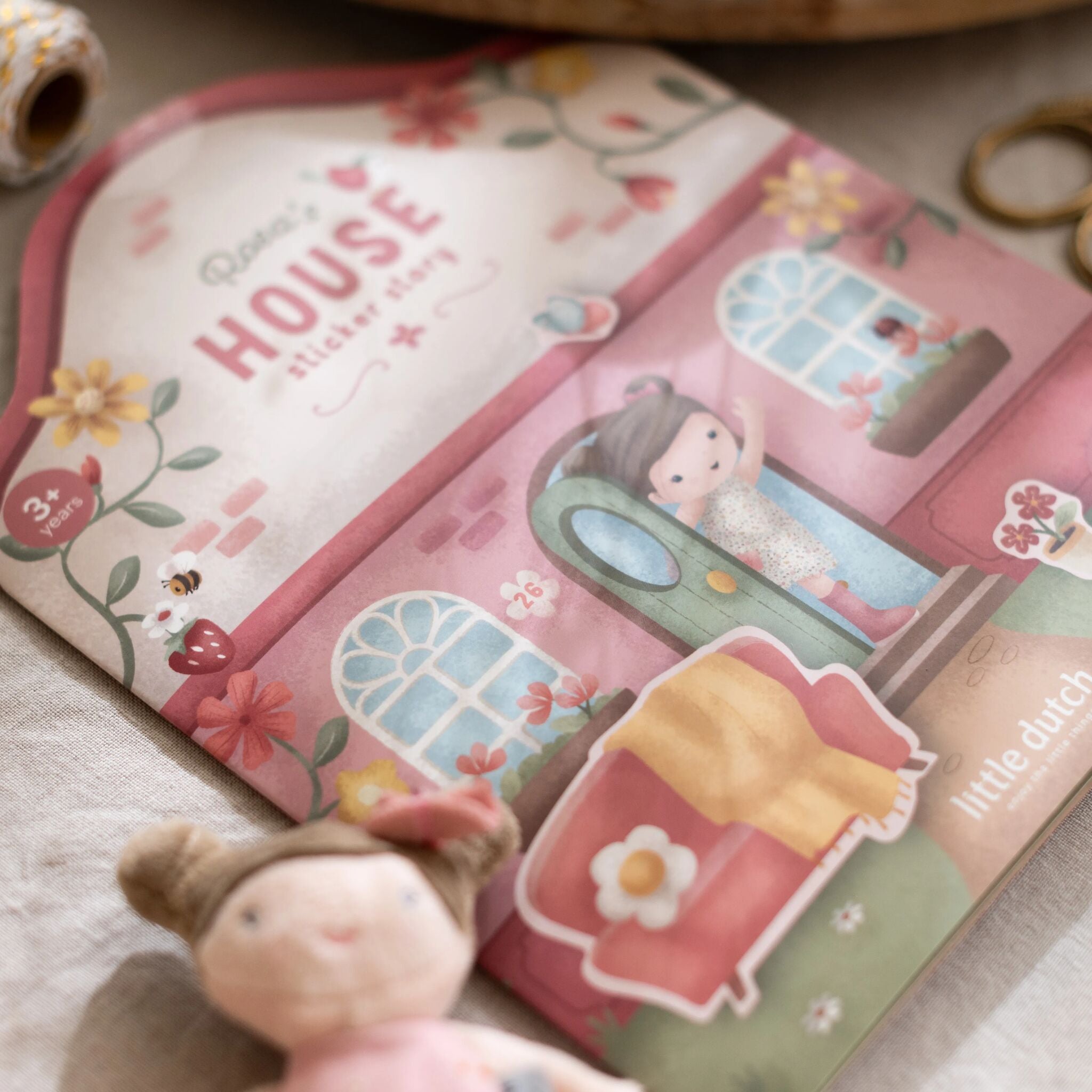 Margnota límmiðar - Rosa