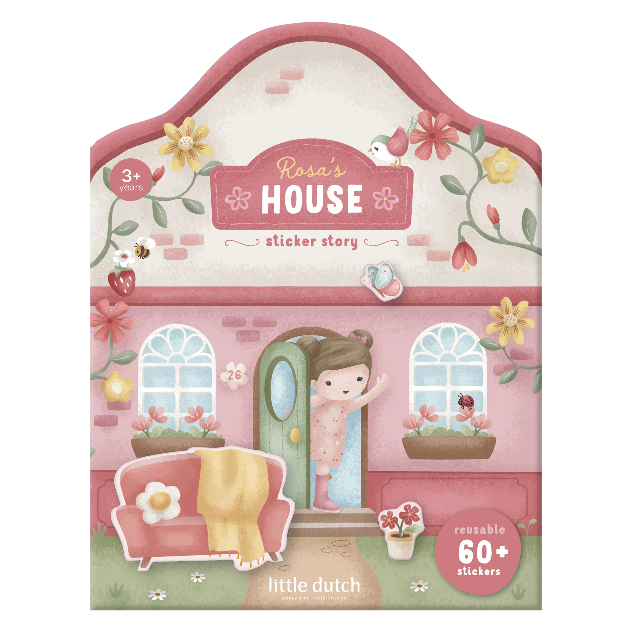 Margnota límmiðar - Rosa