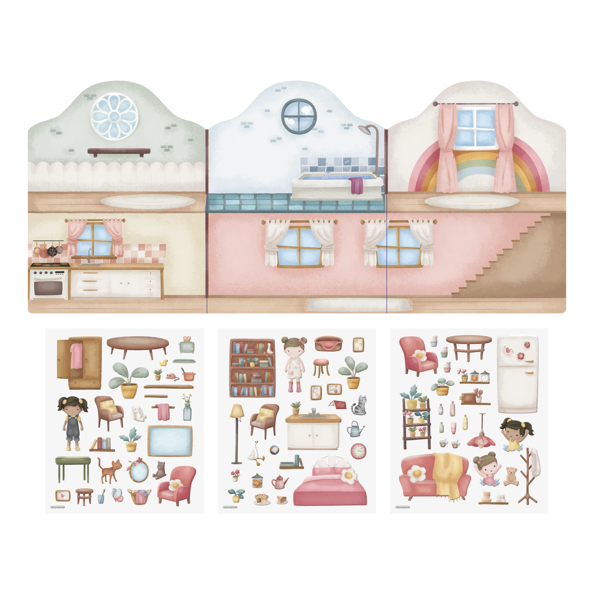 Margnota límmiðar - Rosa