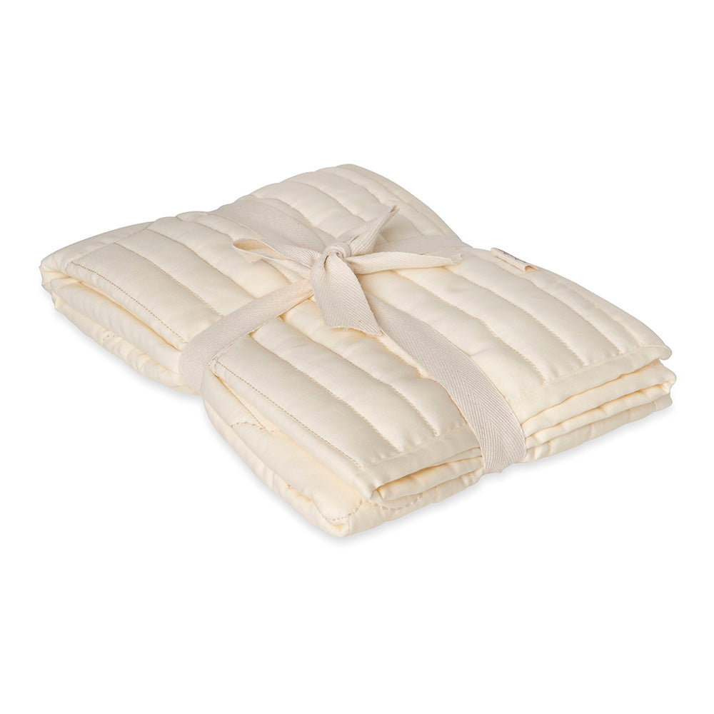 Teppi, Quiltet Blanket - Antique White
