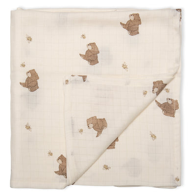 Muslin Swaddle - Bees and Bears